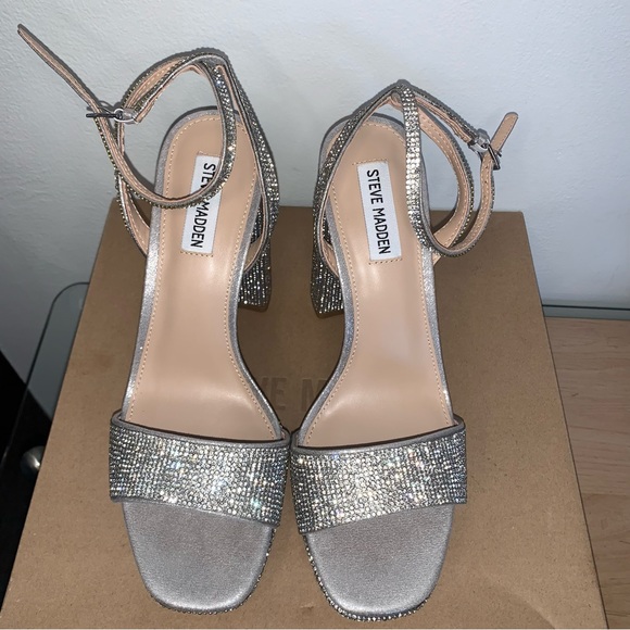 Lessa Rhinestone Steve Madden Heels Women’s Size 9.5 - Picture 10 of 10